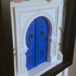 Cadre porte miniature d'inspiration Tunisienne