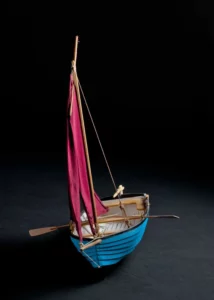 Reproduction maquette barque bisquine bretonne