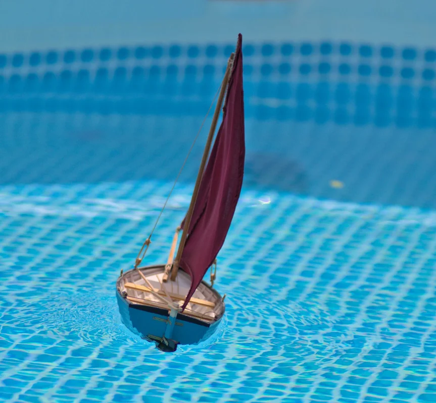 Reproduction maquette barque bisquine bretonne