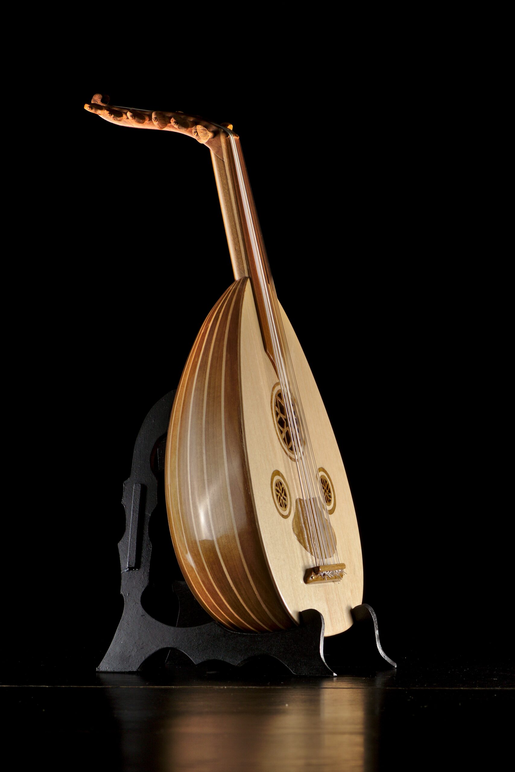 Modèle réduit Oud en bois échelle 1/2