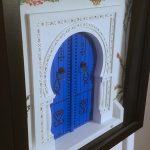 Cadre porte miniature d'inspiration Tunisienne