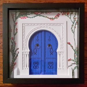 Cadre porte d'inspiration Tunisienne